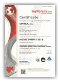 certifikát